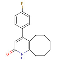 132812-72-7 4-(4-Fluorophenyl)-5,6,7,8,9,10-hexahydrocycloocta[b]pyridin-2(1H)-one chemical structure