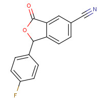 372941-48-5 1-(4-Fluorophenyl)-1,3-dihydro-3-oxo-5-isobenzofurancarbonitrile chemical structure