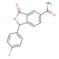 372941-46-3 1-(4-Fluorophenyl)-1,3-dihydro-3-oxo-5-isobenzofurancarboxamide chemical structure