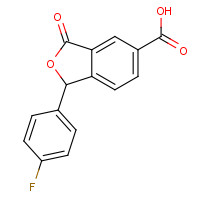 372941-51-0 1-(4-Fluorophenyl)-1,3-dihydro-3-oxo-5-isobenzofurancarboxylic Acid chemical structure
