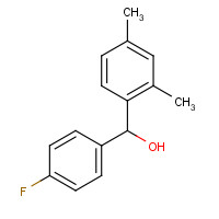356040-80-7 a-(4-Fluorophenyl)-2,4-dimethylbenzenemethanol chemical structure