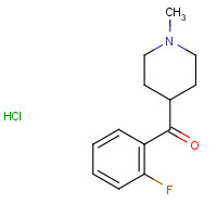 64671-30-3 (2-Fluorophenyl)(1-methyl-4-piperidinyl)-methanone Hydrochloride chemical structure