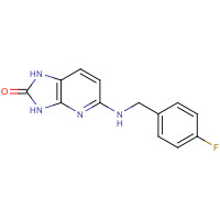 951624-49-0 5-[[(4-Fluorophenyl)methyl]amino]-1,3-dihydro-2H-imidazo[4,5-b]pyridin-2-one chemical structure
