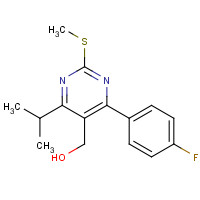 895129-11-0 4-(4-Fluorophenyl)-5-hydroxymethyl-6-isopropyl-2-methylthiopyrimidine chemical structure