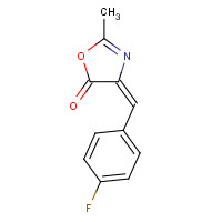 586-08-3 4-[(4-Fluorophenyl)methylene]-2-methyl-5(4H)-oxazolone chemical structure