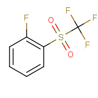 2358-41-0 1-Fluoro-2-trifluoromethylsulfonyl-benzene chemical structure