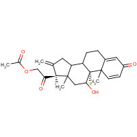 1255-35-2 Fluprednidene Acetate chemical structure