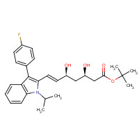 194934-96-8 (3R,5S)-Fluvastatin tert-Butyl Ester chemical structure