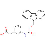 186320-08-1 3-(Fmoc-amino)phenylacetic Acid chemical structure