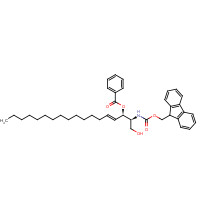 676485-58-8 Fmoc-3-benzoyl-erythro-sphingosine chemical structure