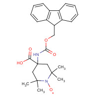 93372-25-9 Fmoc-2,2,6,6-tetramethylpiperidine-N-oxyl-4-amino-4-carboxylic Acid chemical structure