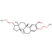 123715-80-0 2-Formyl-3,17b-O-bis(methoxymethyl)estradiol chemical structure