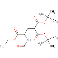 75117-30-5 N-Formyl γ-Carboxyglutamic Acid γ,γ-Di-t-butyl 3-Ethyl Ester chemical structure