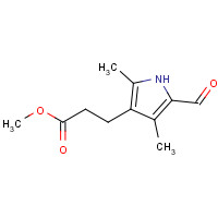 18818-25-2 5-Formyl-2,4-dimethylpyrrole-3-propionic Acid Methyl Ester chemical structure