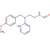 109912-29-0 N'-Formyl-N-(4-methoxybenzyl)-N-(2-pyridinyl)-1,2-ethanediamine chemical structure