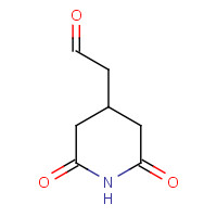 2066-88-8 3-(Formylmethyl)glutarimide chemical structure