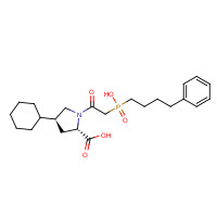 95399-71-6 Fosinoprilat Disodium Salt chemical structure