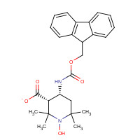 583827-13-8 Fmoc-(3R,4R)-4-amino-1-oxyl-2,2,6,6-tetramethylpiperidine-3-carboxylic Acid chemical structure