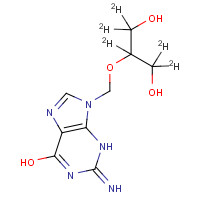1189966-73-1 Ganciclovir-d5 chemical structure