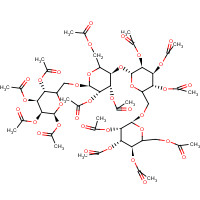 852311-55-8 6-a-D-Glucopyranosylmaltotriose Tetradecaacetate chemical structure