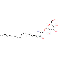 52050-17-6 Glucosyl-C18-sphingosine chemical structure