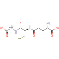 815610-65-2 Glutathione-glycine-13C2,15N1 chemical structure