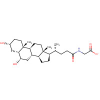 13042-33-6 Glycohyodeoxycholic Acid chemical structure