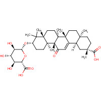 34096-83-8 Glycyrrhetic Acid 3-O-b-D-Glucuronide chemical structure