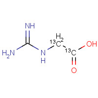 634616-40-3 Guanidinoacetic-13C2 Acid chemical structure