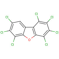 67562-39-4 1,2,3,4,6,7,8-Heptachlorodibenzofuran chemical structure