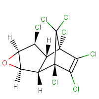 1024-57-3 cis-Heptachlor Epoxide chemical structure