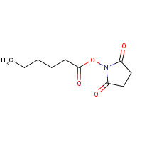 22102-92-7 N-(Hexanoyloxy)succinimide chemical structure