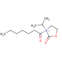 145588-98-3 3-Heptanoyl-4-(S)-isopropyl-oxazolidin-2-one chemical structure