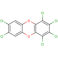 39227-28-6 1,2,3,4,7,8-Hexachlorodibenzodioxin chemical structure