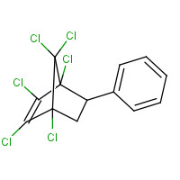 17064-54-9 1,2,3,4,7,7-Hexachloro-5-phenyl-2-norbornene chemical structure