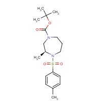 1246814-73-2 Hexahydro-2-methyl-1-(p-toluenesulfonyl)-4-(t-butoxycarbonyl)-1,4-diazepine chemical structure