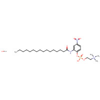 60438-73-5 2-(N-Hexadecanoylamino)-4-nitrophenylphosphocholine Hydroxide chemical structure