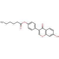 602329-51-1 4'-O-Hexanoyldaidzein chemical structure