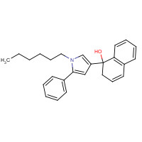 914458-20-1 1-Hexyl-2-phenyl-4-(1-naphthoyl)pyrrole chemical structure