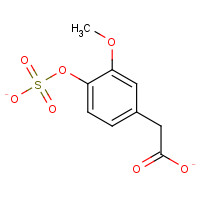 38339-06-9 Homovanillic Acid Sulfate Sodium Salt chemical structure