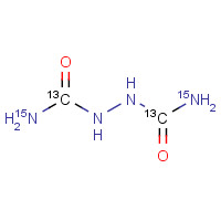 1189730-21-9 1,2-Hydrazinedicarboxamide-13C2,15N2 chemical structure