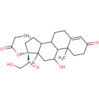 65980-97-4 Hydrocortisone 17-Propionate chemical structure