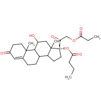 72590-77-3 Hydrocortisone 17-Butyrate 21-Propionate chemical structure