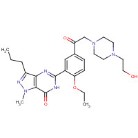 147676-56-0 Hydroxy Acetildenafil chemical structure