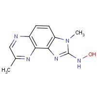115044-41-2 2-Hydroxyamino-3,8-dimethylimidazo[4,5-f]quinoxaline chemical structure