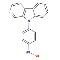 219959-87-2 9-(4'-Hydroxyaminophenyl)-9H-pyrido[3,4-b]indole chemical structure