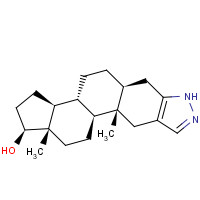 28032-00-0 17b-Hydroxy-5a-androstano[3,2-c]pyrazole chemical structure