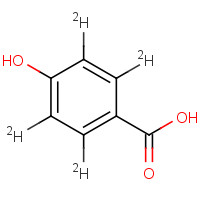 152404-47-2 4-Hydroxybenzoic Acid-d4 chemical structure