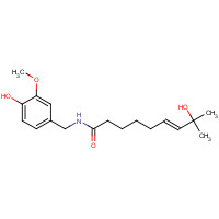 112848-19-8 16-Hydroxy Capsaicin chemical structure