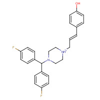 87166-81-2 Hydroxy Flunarizine chemical structure